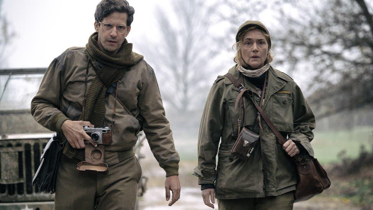 Un fotograma de la película 'Lee Miller', aclamada corresponsal de guerra que interpreta Kate Winslet