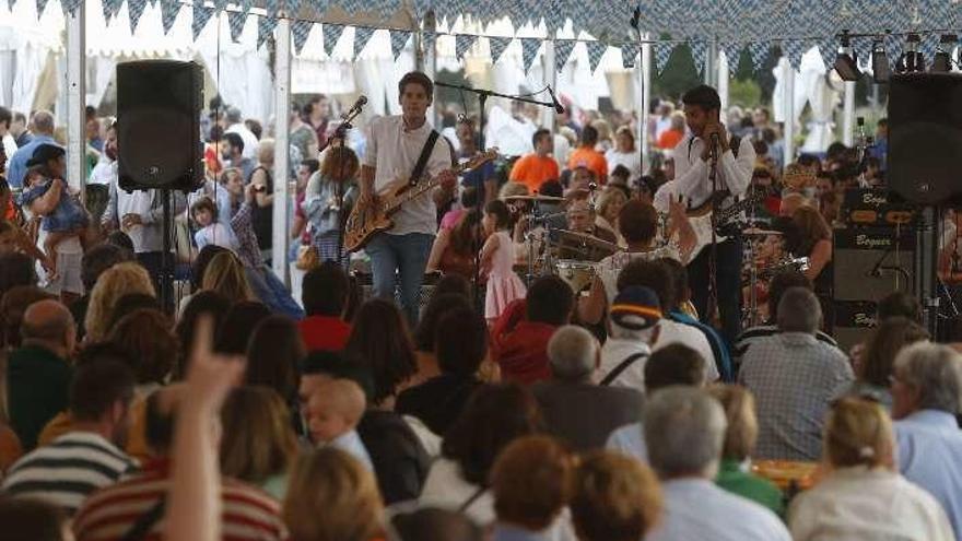 El Festival de la cerveza, el año pasado, en Las Meanas.