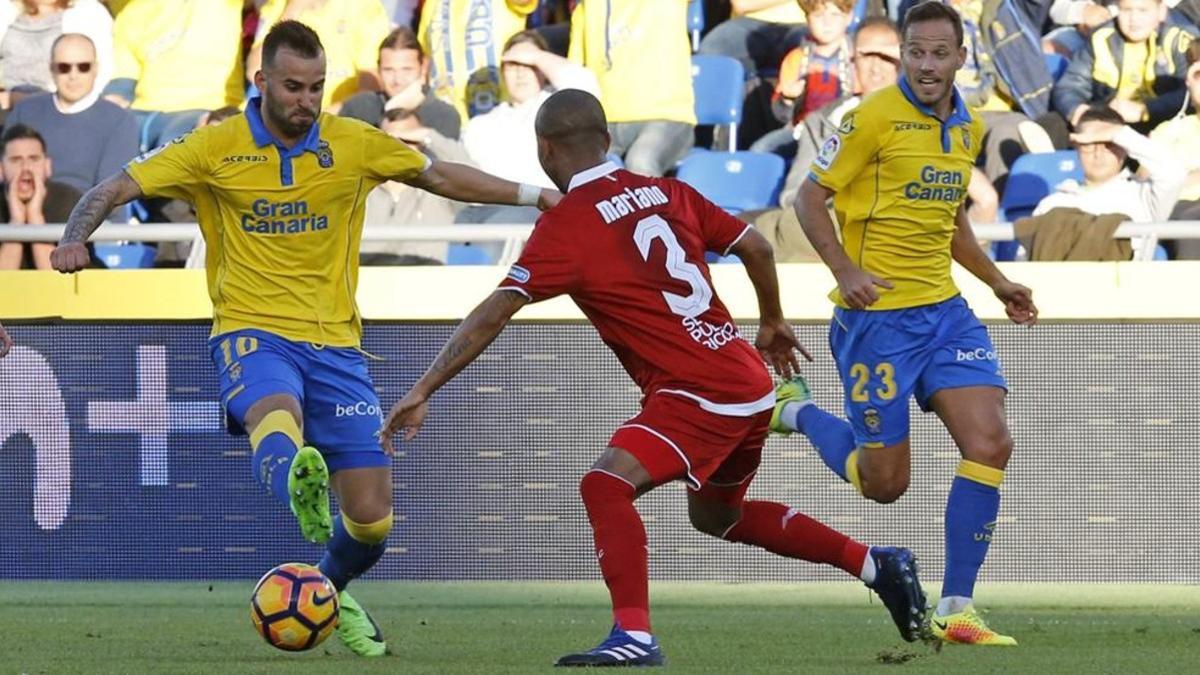 Las Palmas ha perdido los tres partidos que disputó desde que incorporó a Jesé