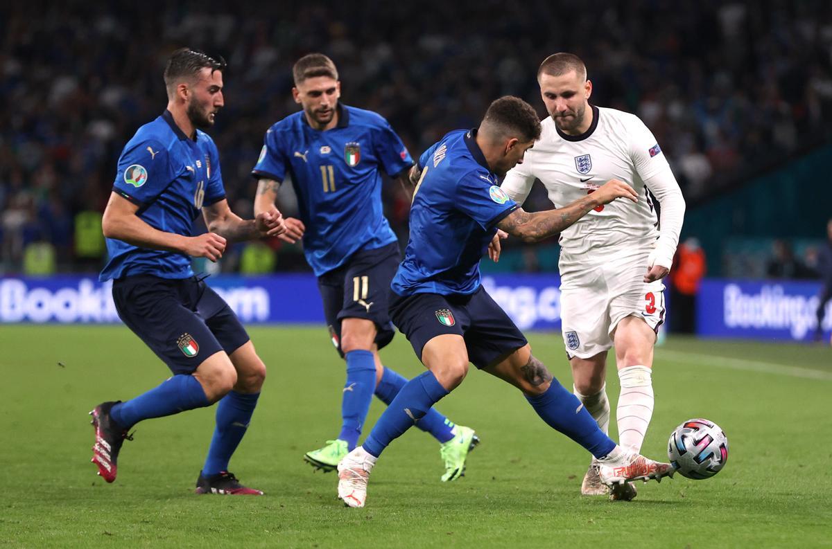 Final de la Eurocopa: Italia - Inglaterra