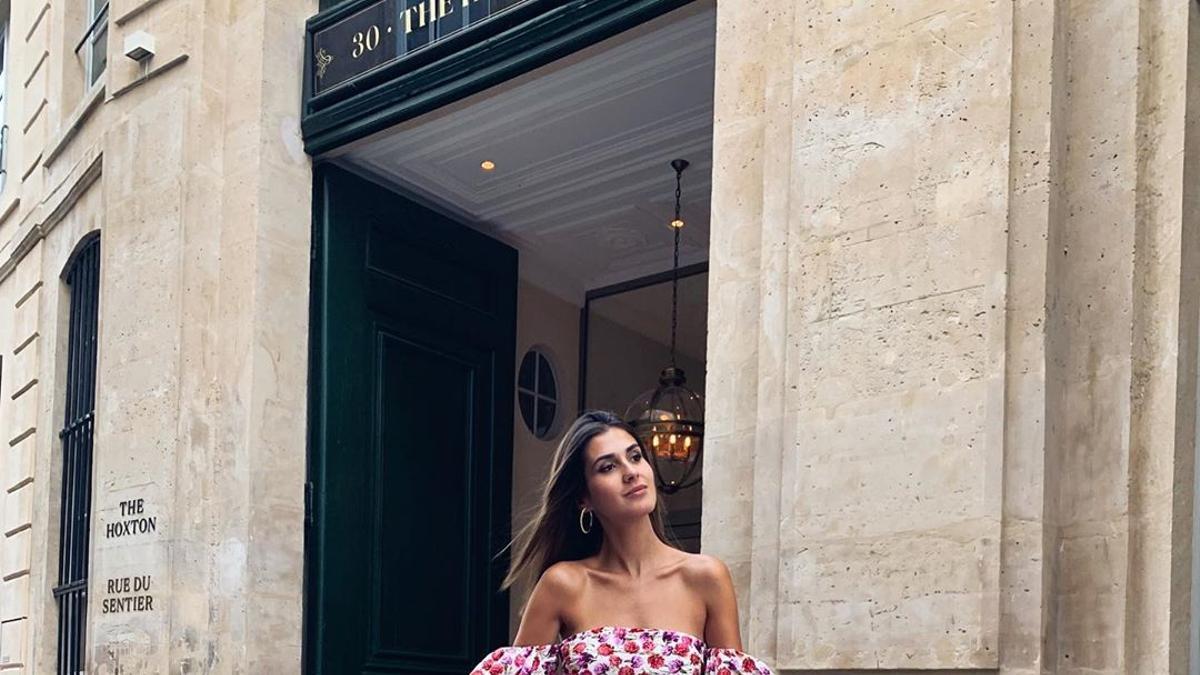 Mery Turiel con vestido de Zara