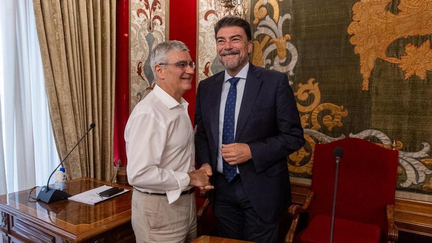 Barcala impulsa un tercer ajuste en el Presupuesto de Alicante: casi 49 millones de euros para &quot;facturas&quot; comprometidas