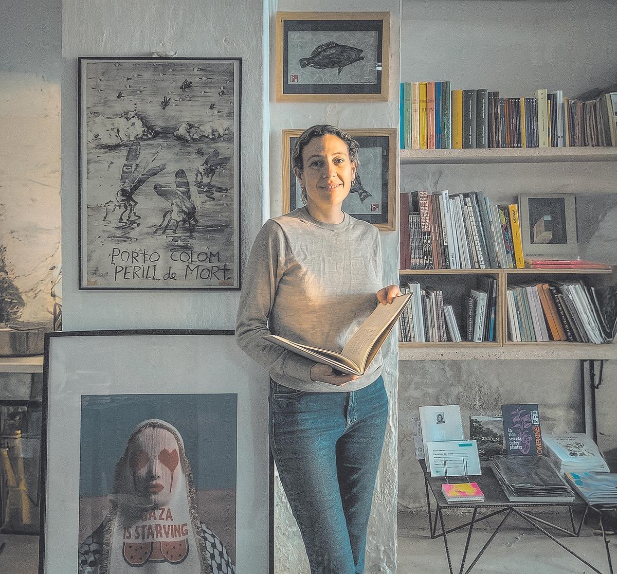 La responsable de Call Vermell Books, Antonina Obrador
