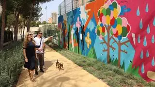 Un mundo infantil para decorar el nuevo parque de la Cala de Benidorm