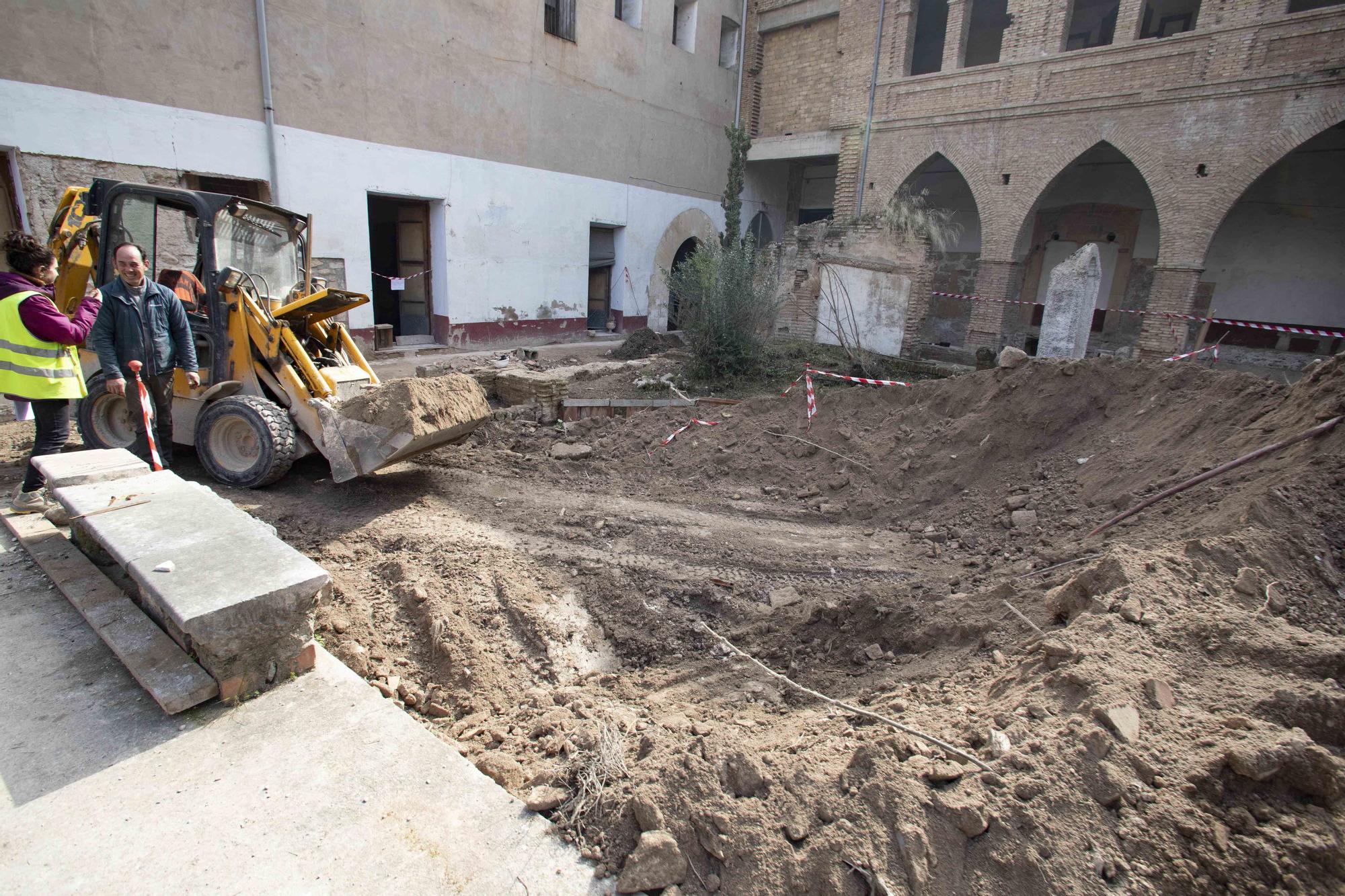 Las excavaciones en Santa Clara llegan a su fin