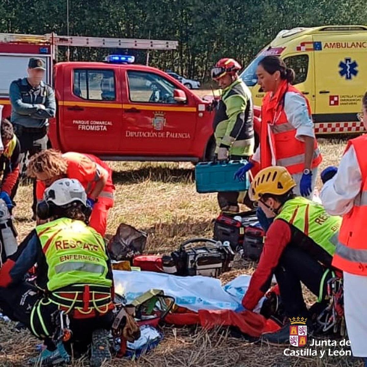 Servicios de emergencias del 112 Castilla y León.