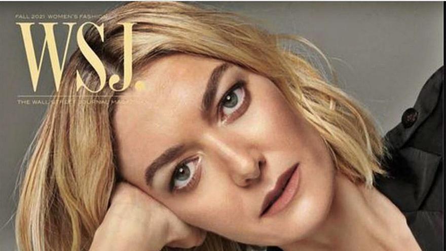 Marta Ortega en la portada de la revista de diario económico ‘The Wall Street Journal’. | // L.O.