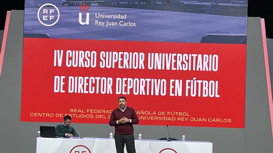 El director general del Mallorca Palma Futsal expone el modelo del club en Madrid
