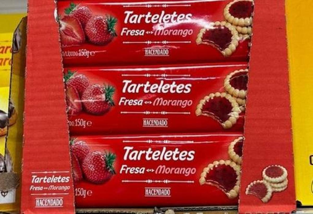 Tartaletas de fresas.