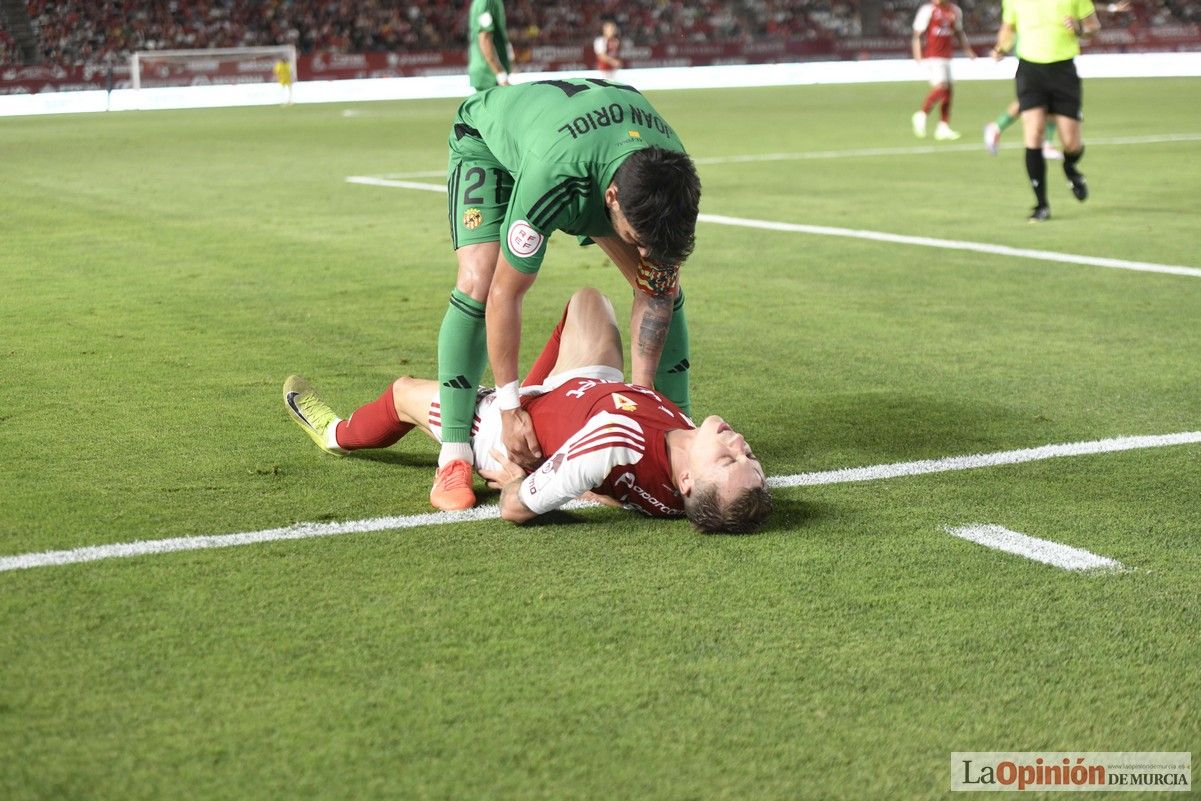 Así fue el encuentro del play off del Real Murcia y el Nástic en la lucha por el ascenso
