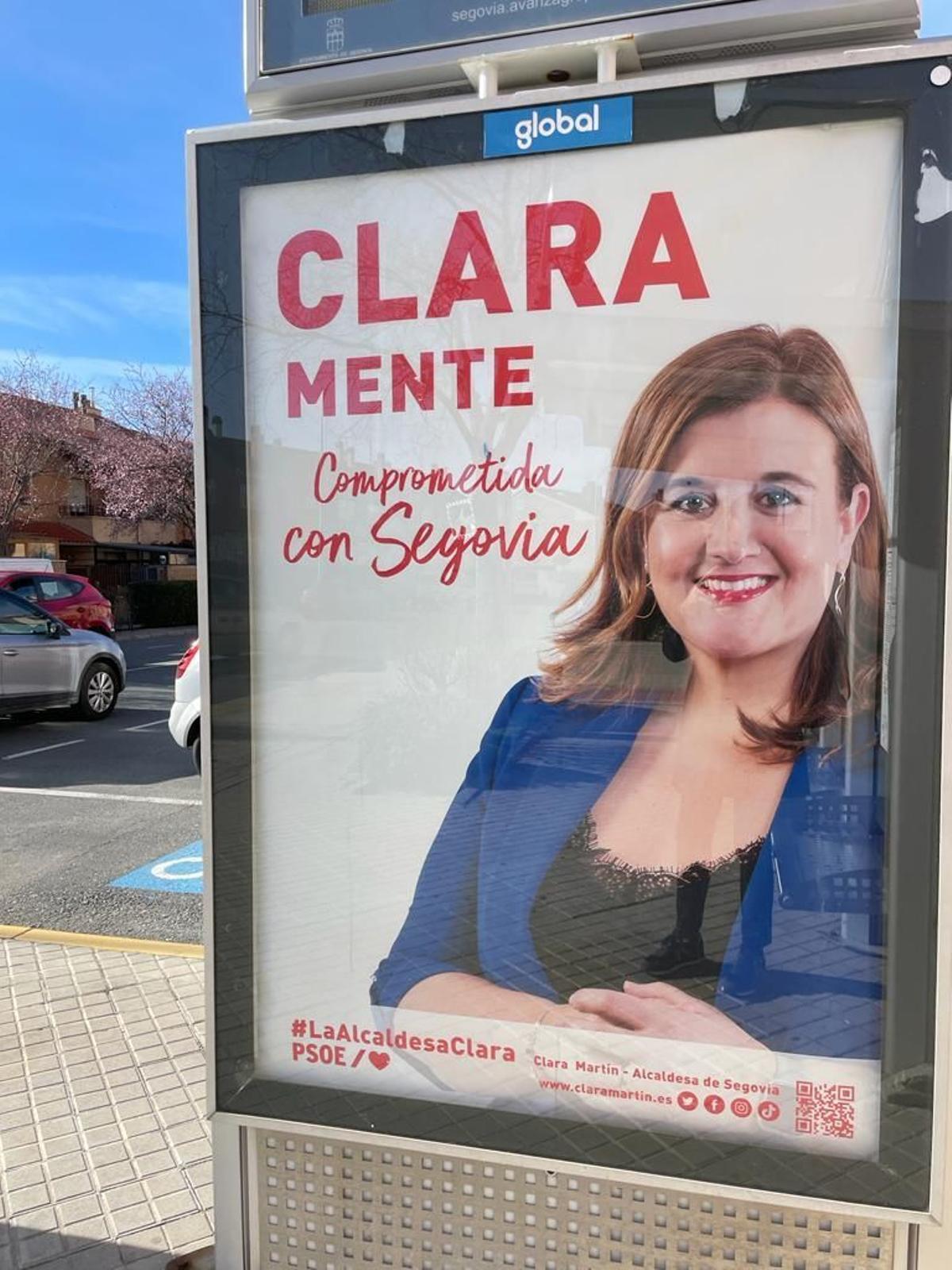 Clara Martín, alcaldesa de Segovia, utiliza el juego de palabras de la canción de Shakira y Bizarrap