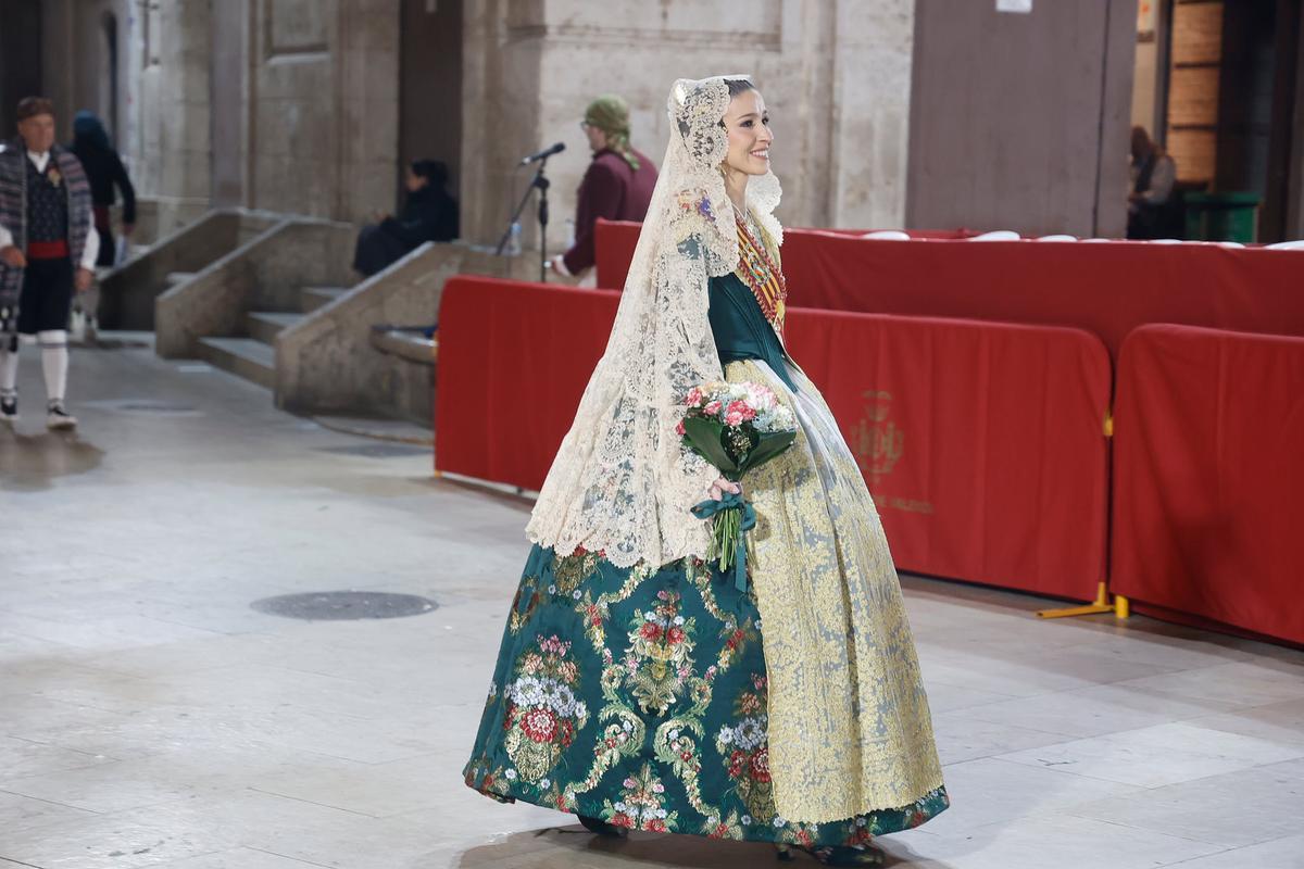 Marina Berzal, en la Ofrenda