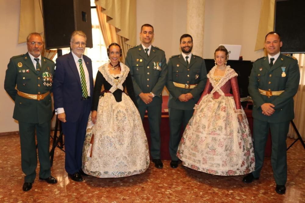 Celebración en Albal de la fiesta de la comandancia de la Guardia Civil de Alfafar.