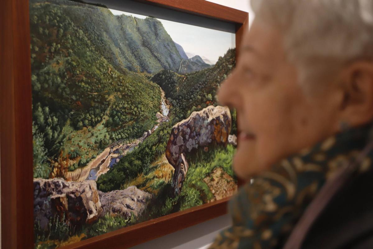 Exposición 'Arde el día. Pintura y paisaje desde Rafael Botí hasta la actualidad' en el centro Rafael BotÍ