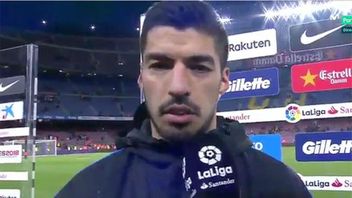 Suárez: Ganar en el Bernabéu nos daría un plus