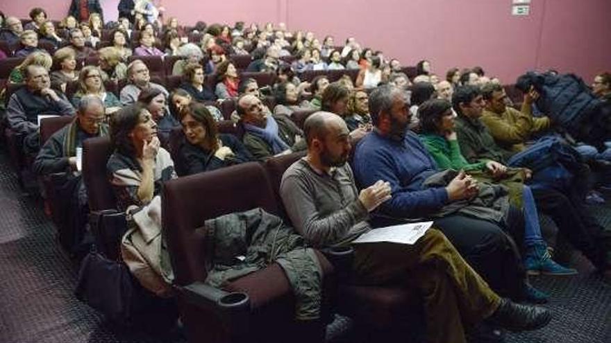 Público asistente a una sesión del cineclub.  // Brais Lorenzo