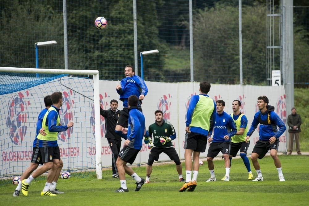 Entrenamiento del Real Oviedo