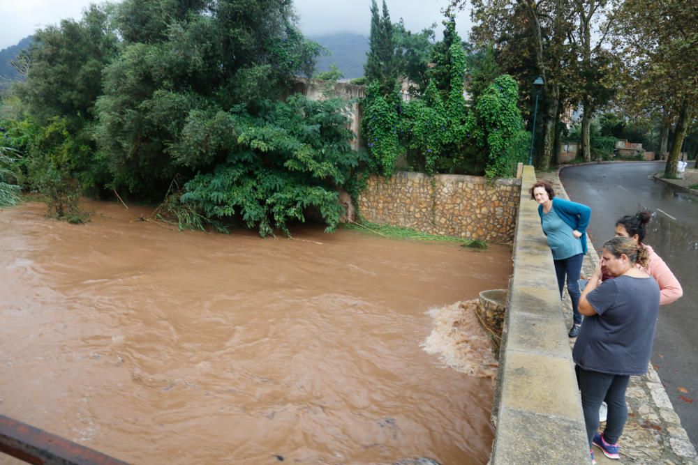 Überschwemmungen im Nordosten von Mallorca