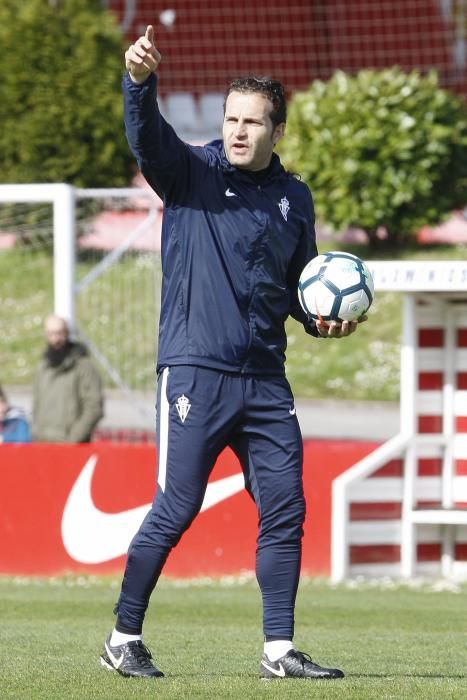 Entrenamiento del Sporting