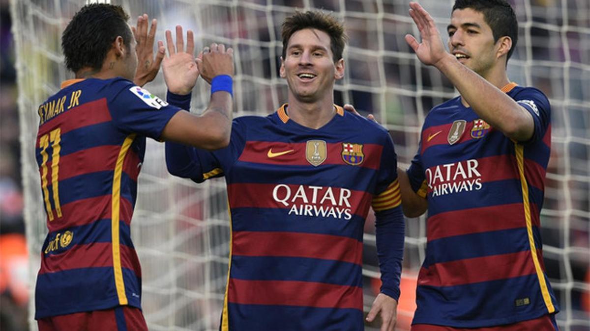 Messi volverá a formar tridente de ataque con Neymar y Suárez