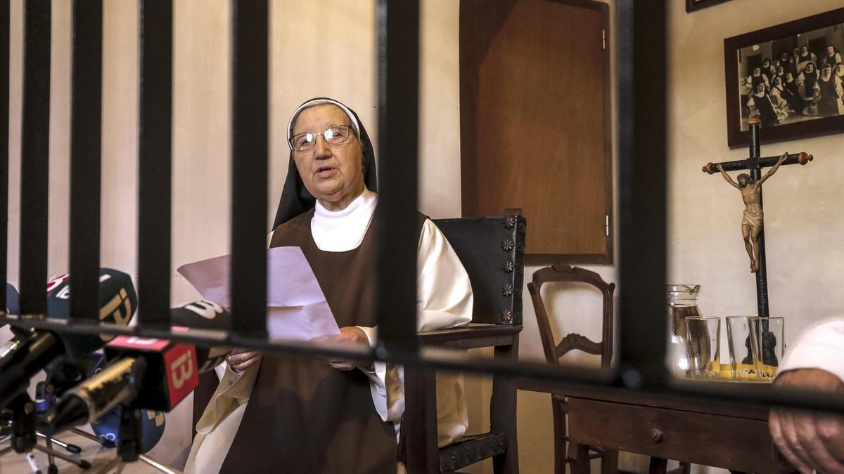 Las monjas se comprometieron a no vender el convento de Sant Jeroni