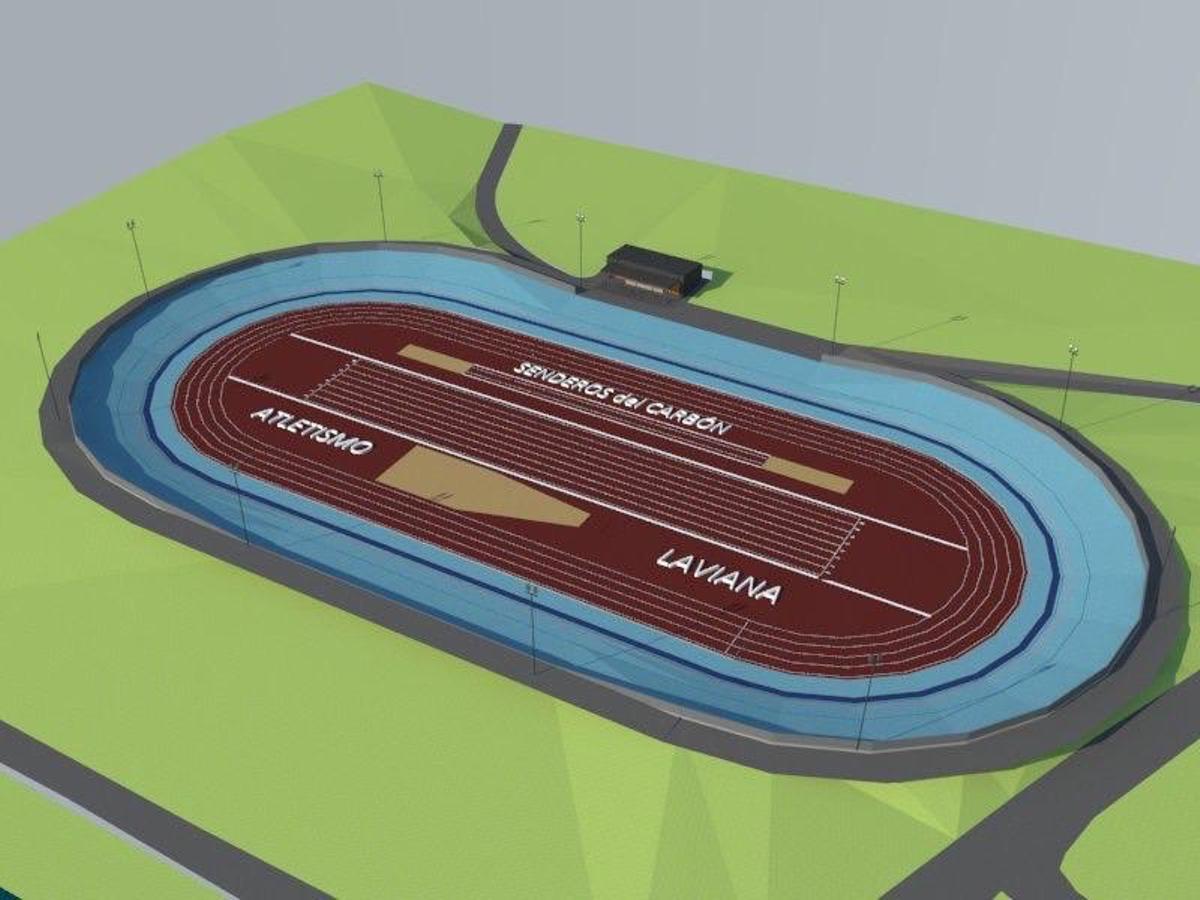 Reproducción virtual de las nuevas pistas.