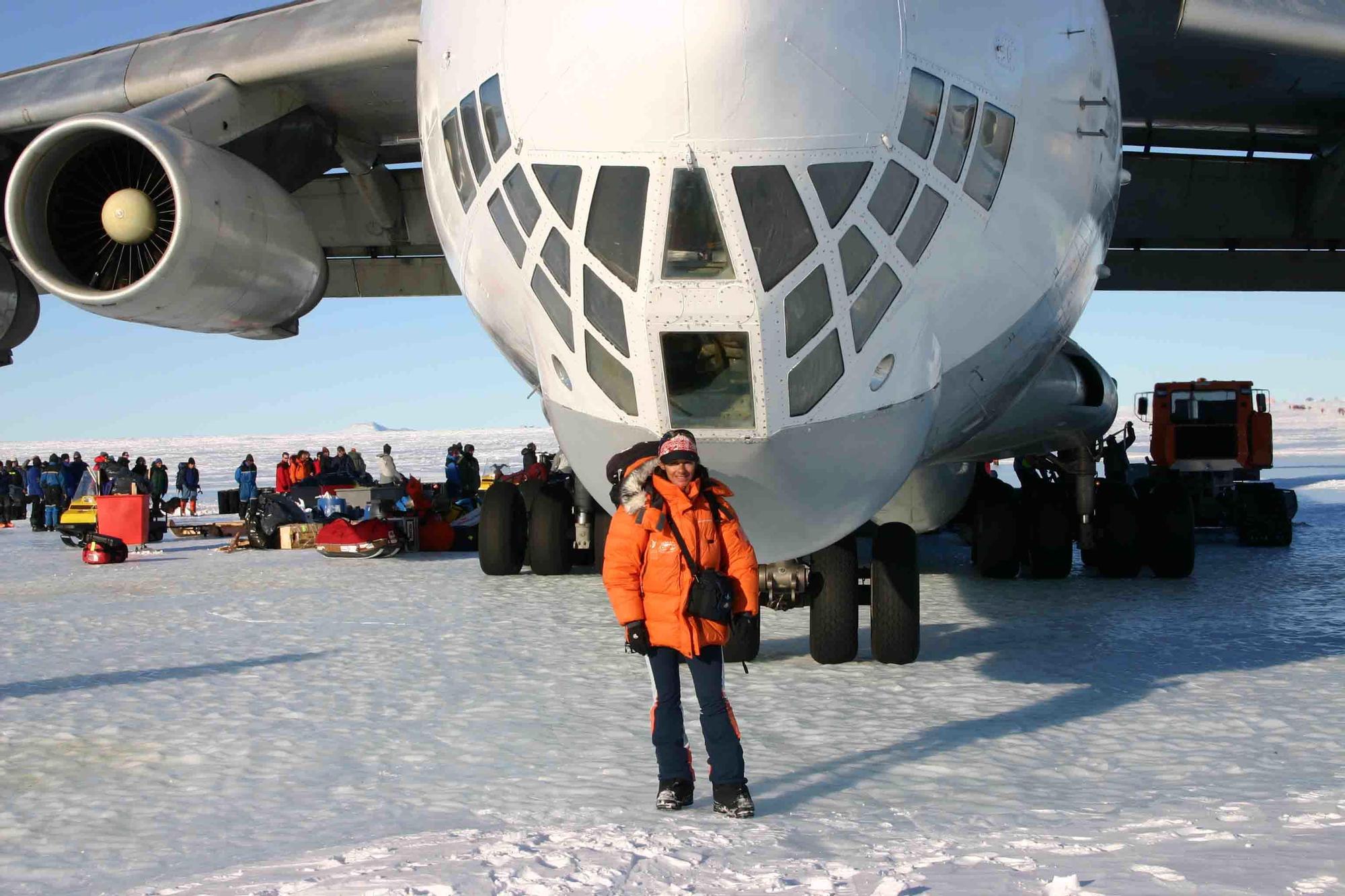 En una expedición a la Antártida en 2005