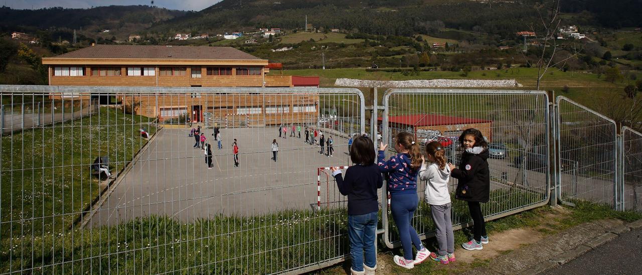 El colegio Parque Infantil, en Ciudad Naranco.