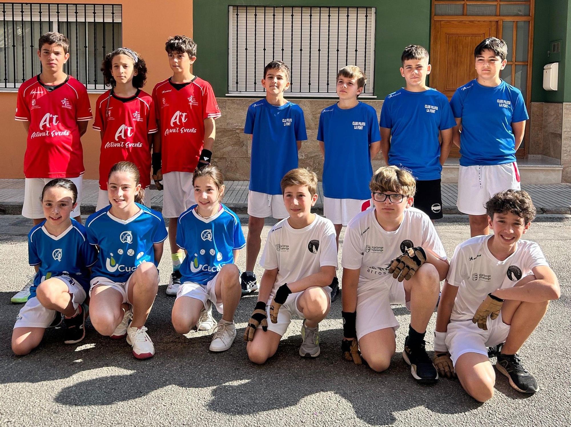 La Trobada Mancomunitat de la Safor 2025 ompli Vilallonga de pilota