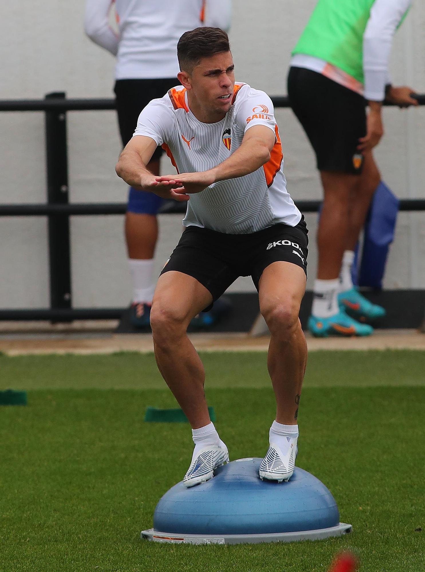 Así ha sido el entrenaiento de hoy del Valencia CF