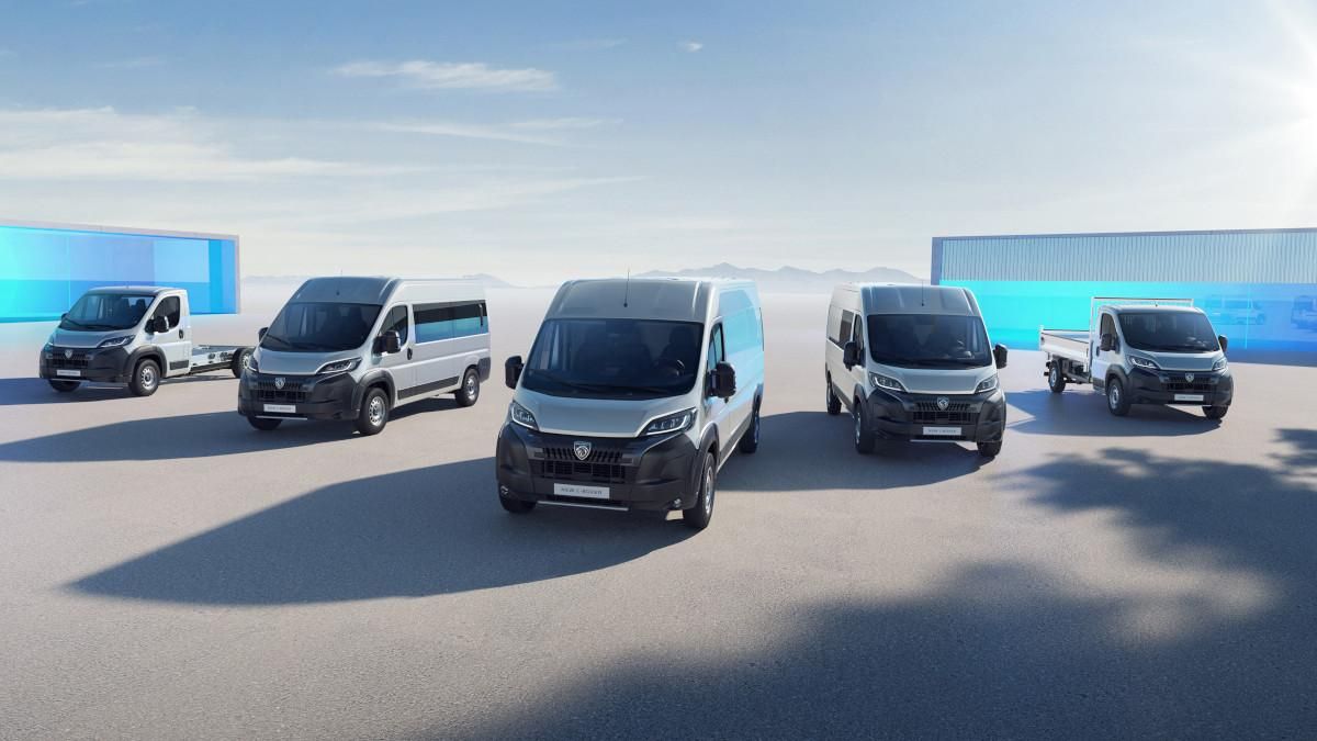 Gama de Peugeot Boxer