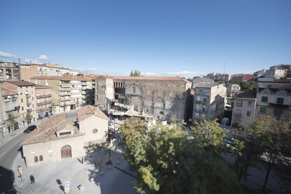 Obres al Museu Comarcal de Manresa