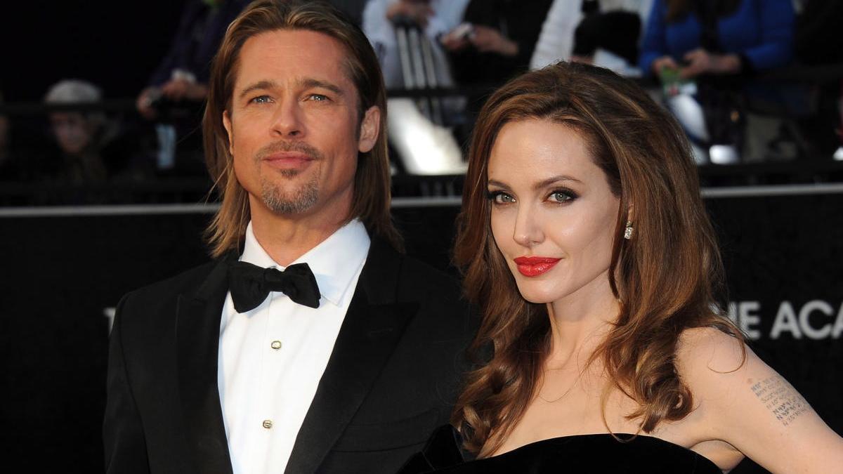 Brad Pitt y Angelina Jolie.