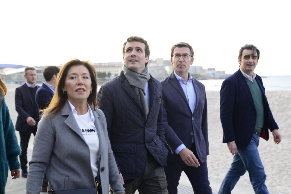 Visita de Pablo Casado a A Coruña