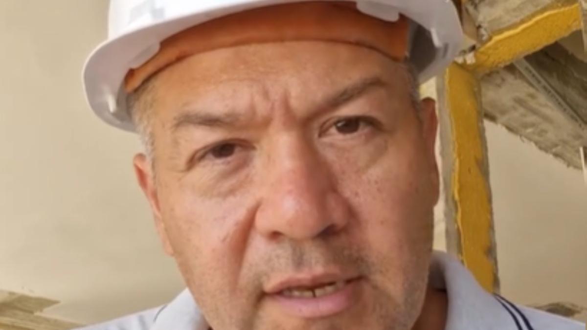 Matías Armani, albañil con 20 años de experiencia en España.