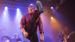 Samuel T. Herring, en el concierto de Future Islands en Razzmatazz