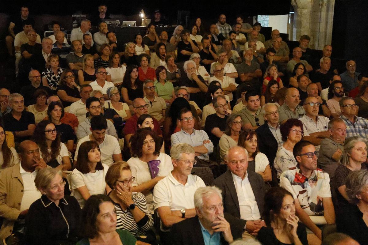 Les imatges de la conferencia d'Oriol Junqueras