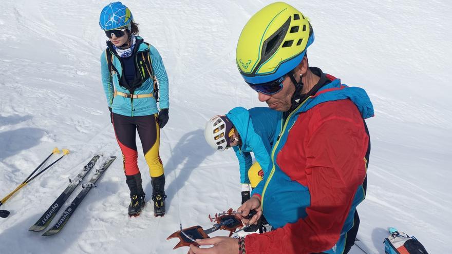 Un día con el Grupo de Tecnificación de Esquí de Montaña de Aragón