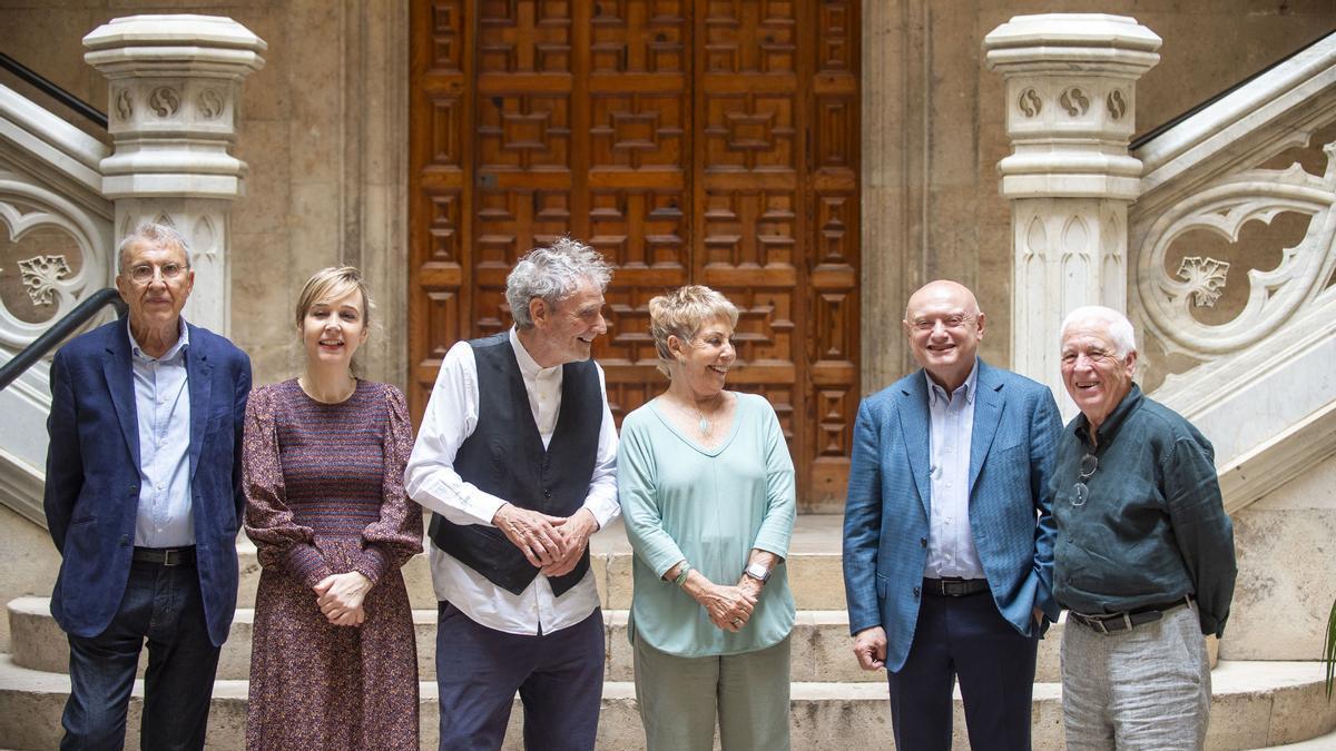 El jurat dels Premis Alfons Roig d'Arts Visuals 2026.