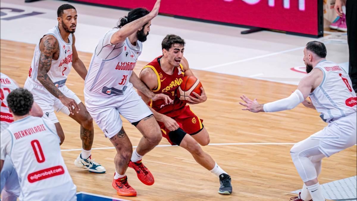 Álvaro Cárdenas, de nuevo destacado con la selección española