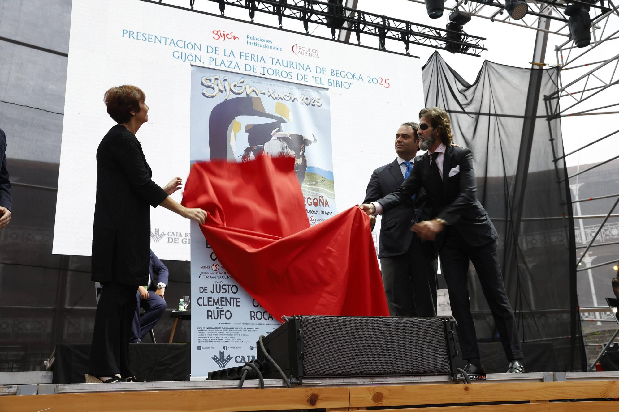 Así fue la presentación de la feria taurina de Gijón (en imágenes)