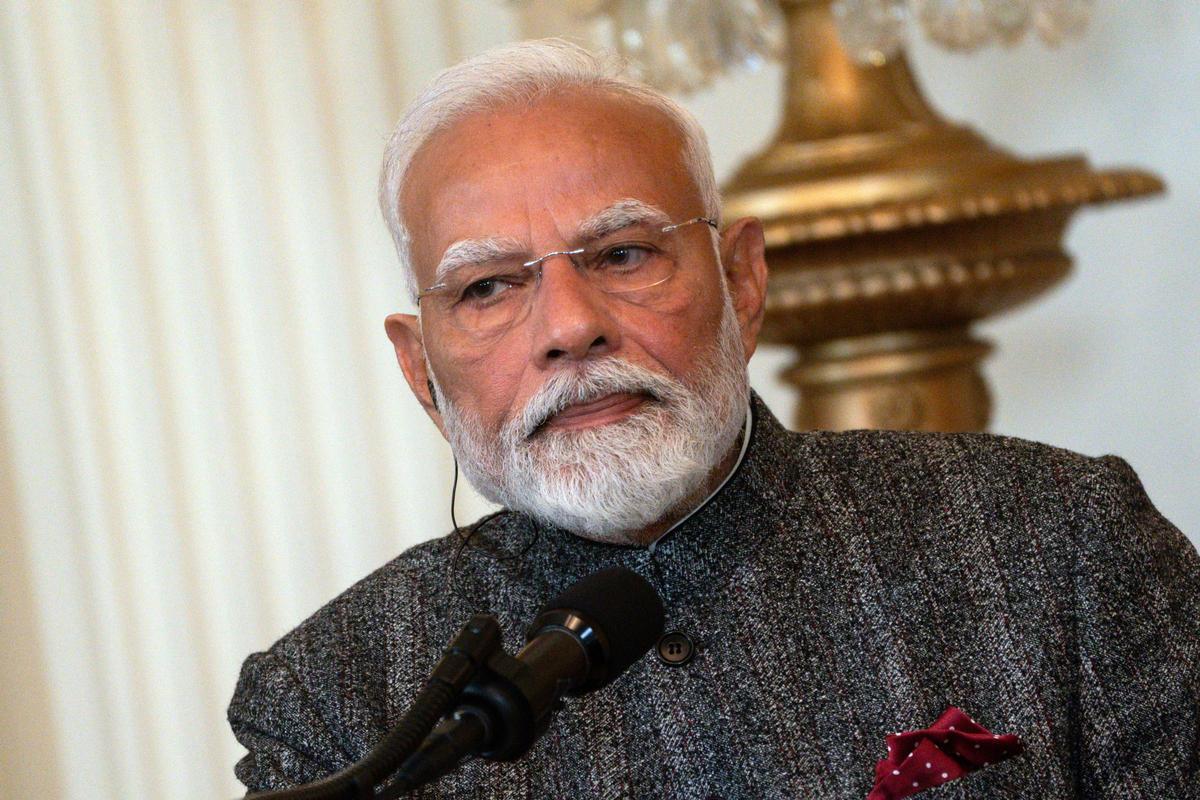 El primer ministro de la India, Narendra Modi.