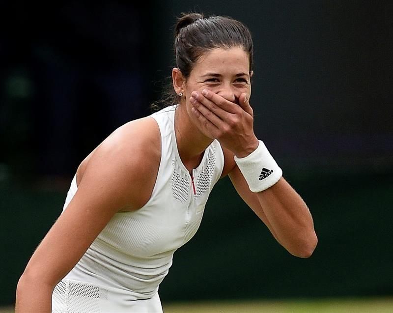 Imágenes de la victoria de Muguruza