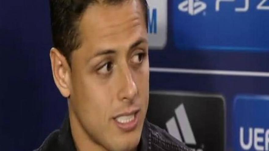 'Chicharito': "No me siento el héroe"