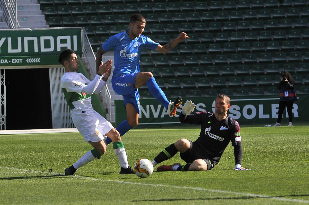 El Elche recibe demasiado castigo ante el Zenit.