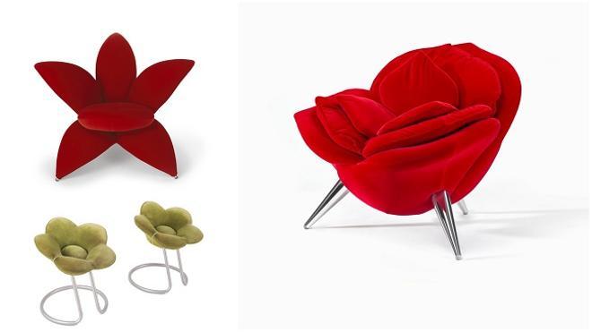 Regalos de decoración para San Valentín: sillas de Edra