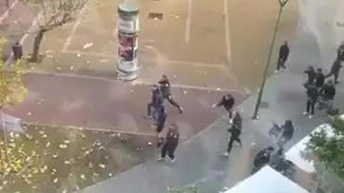 Ultras del Almería y del Córdoba se pelean antes de un partido