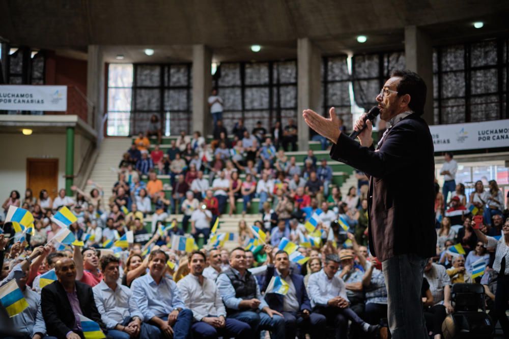 Acto electoral de CC-PNC de Fernando Clavojo