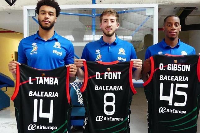 Tamba, Font y Gibson, presentados por el Bahía San Agustín de LEB Plata.