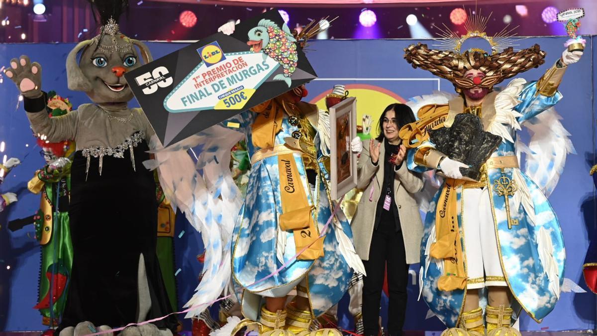 Los Legañosos ganan el concurso de murgas adultas del Carnaval de Las Palmas de Gran Canaria 2026